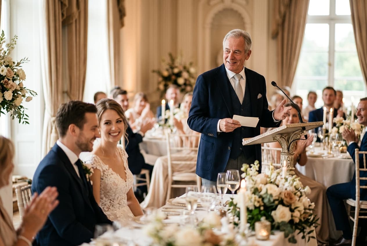 Hochzeitsrede für den Schwiegervater: Vorlage, Beispiele und sichere Tipps