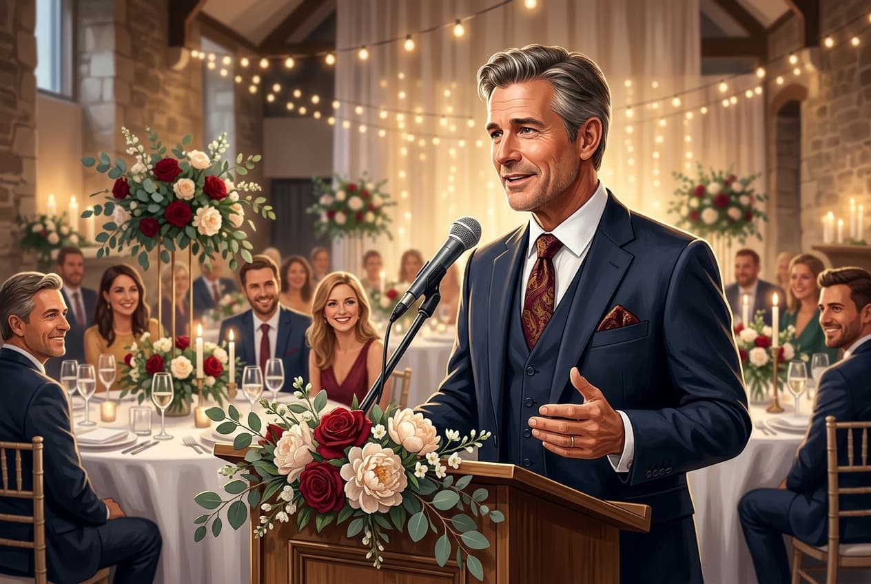 Hochzeitsrede für den Vater des Bräutigams: Vorlage, Beispiele und sichere Tipps