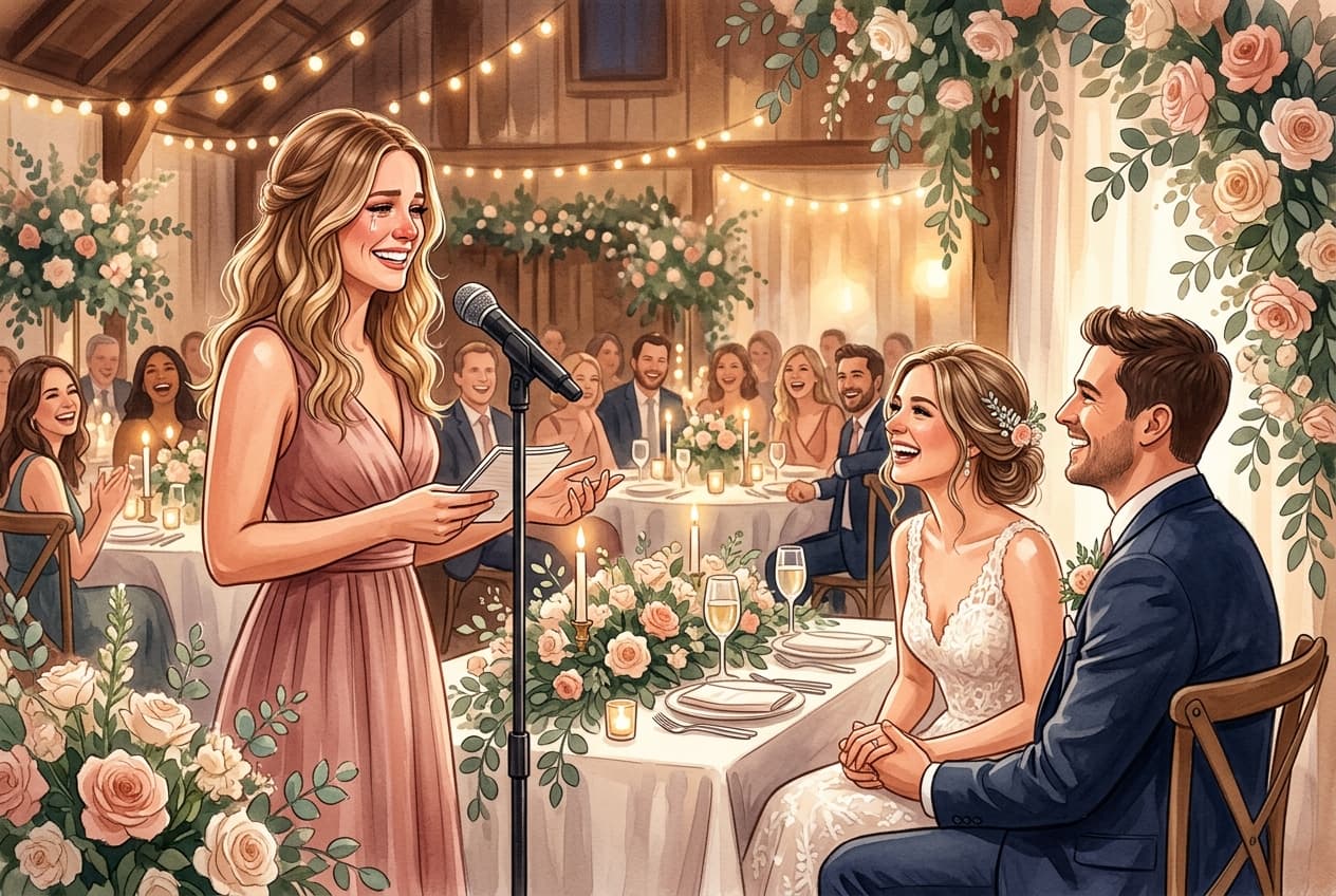 Hochzeitsrede für die beste Freundin: Vorlage, Beispiele und sichere Tipps