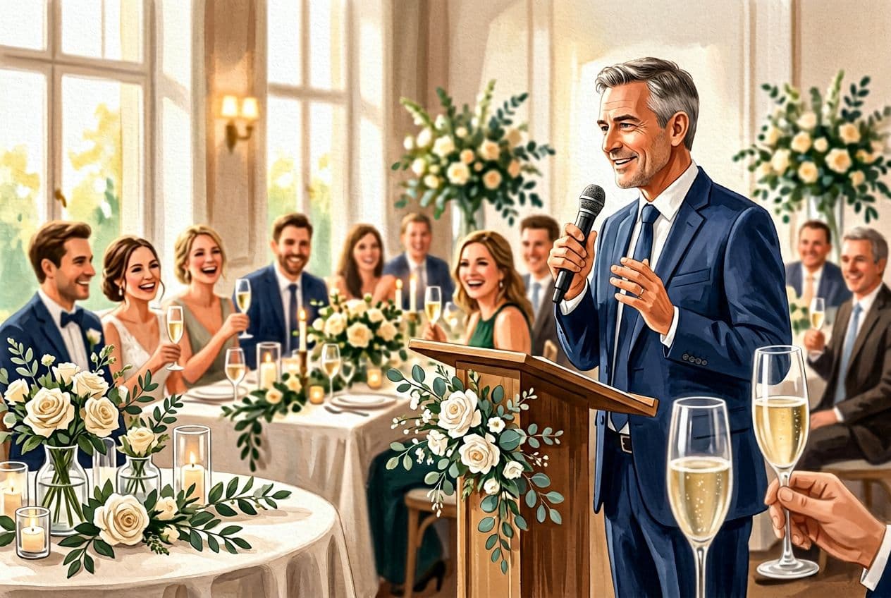 Kurze Hochzeitsrede: 10 Vorlagen für 2 Minuten mit Wirkung