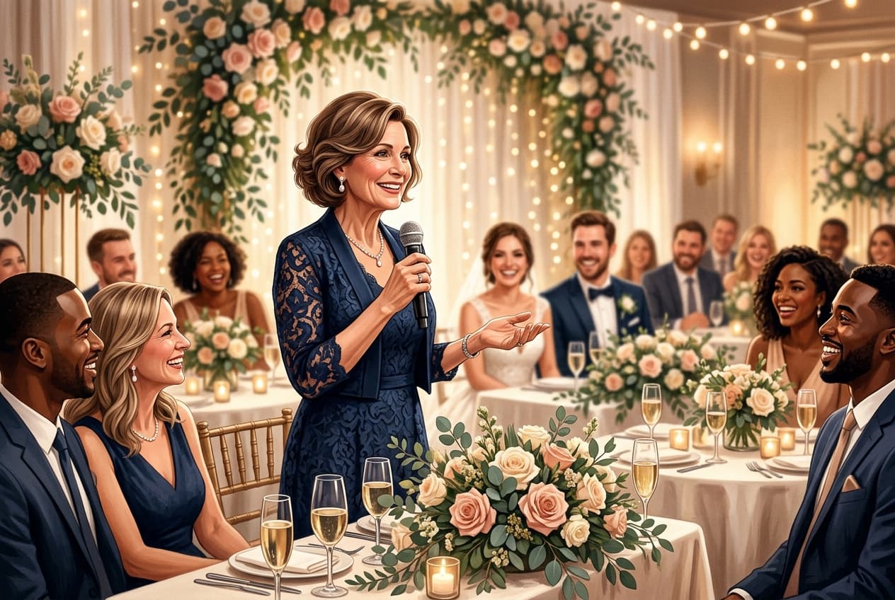 Lustige Hochzeitsrede der Brautmutter: 21 charmante Beispiele ohne Kitsch